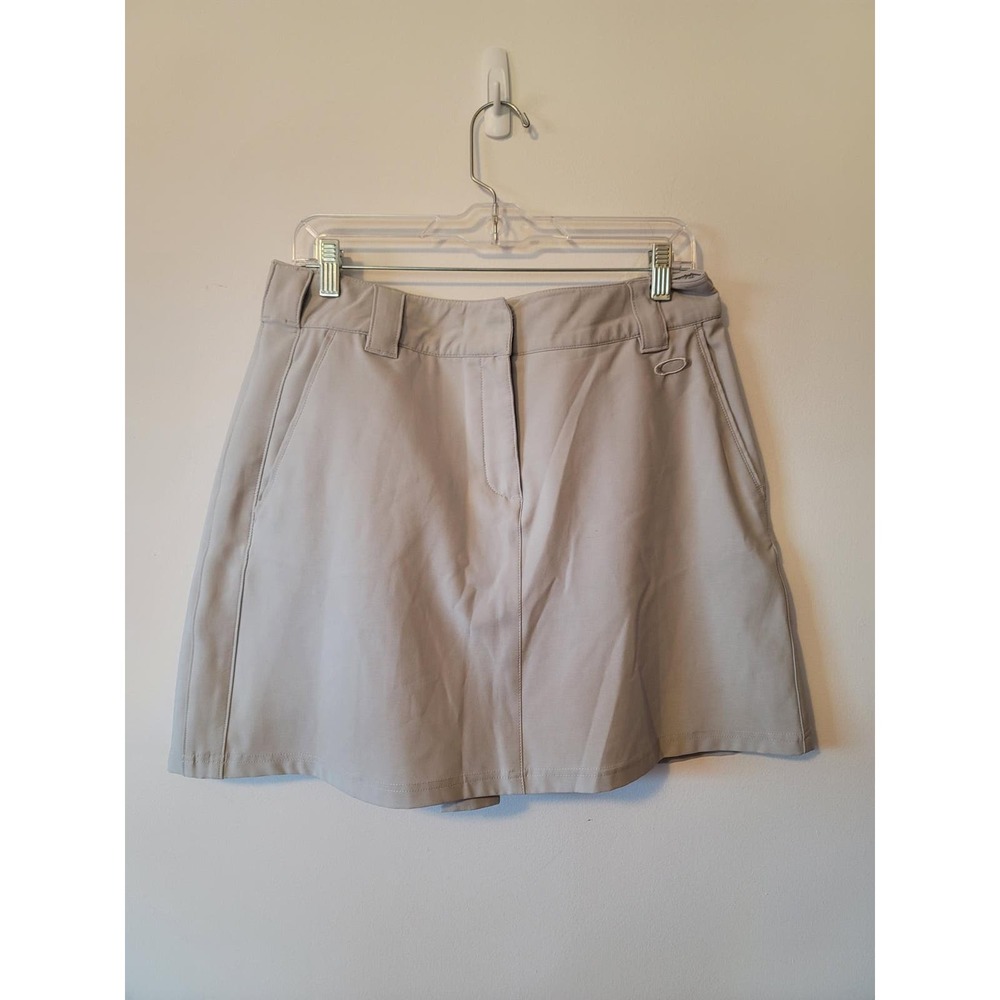 Oakley Lt. Gray Athletic Skirt Women Size 12